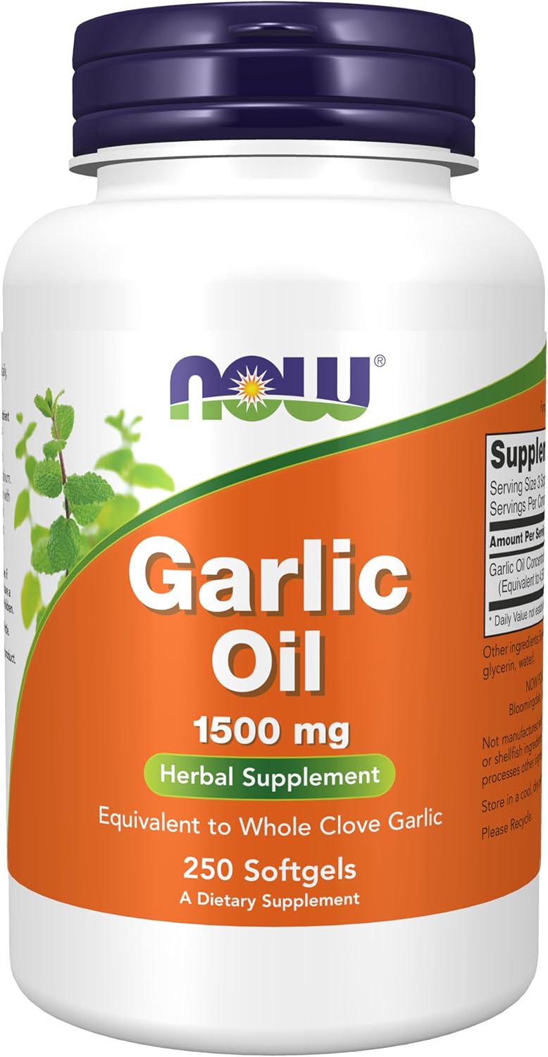 Image of garlic oil.